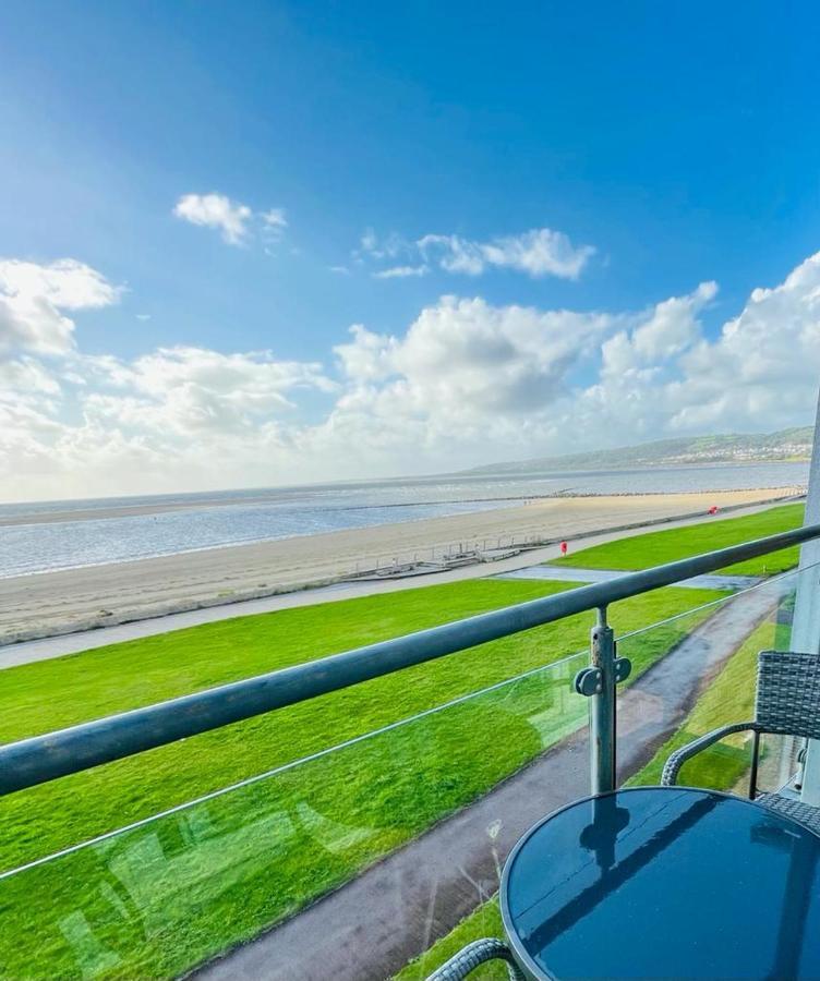Sea View Apartment At The Beach! Llanelli Exteriör bild